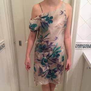 Patrizia Pepe Floral silk dress